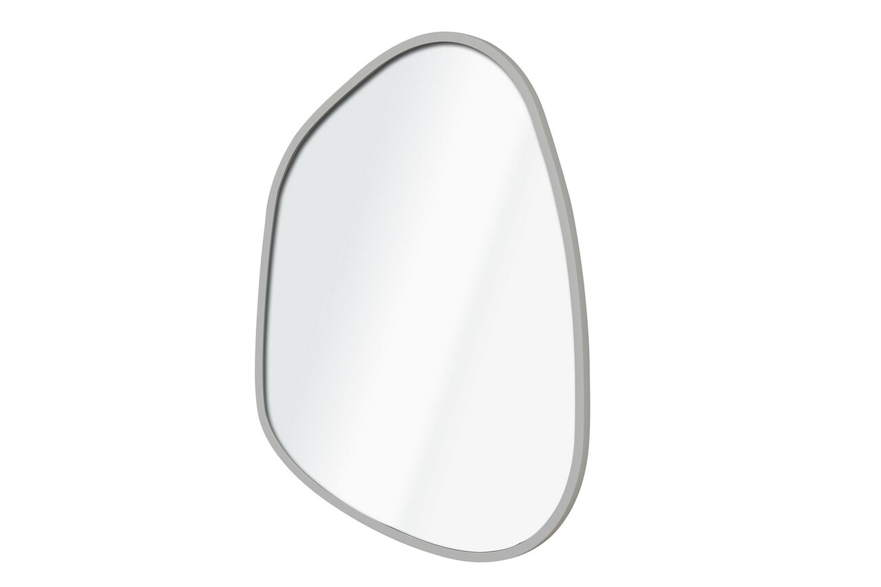 Oglinda decorativa, Lumisfera, Asymmetric Design 50 x 69, Argintiu - 2 | YEO