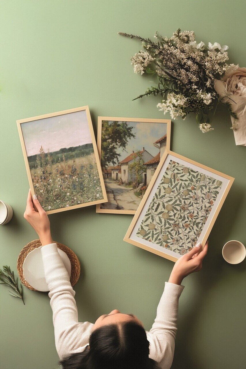 Set de pictură decorativă, Ç-300871, Sticla PVC, Multicolor — imaginea 3