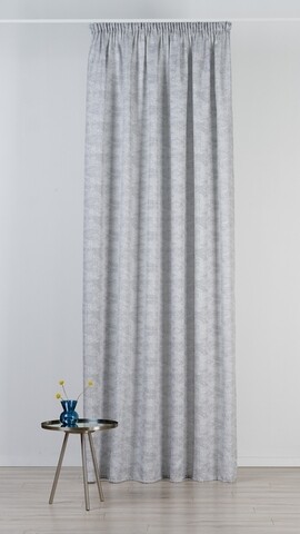 Draperie Mendola Interior, Gandia, 210×245 cm, poliester, argintiu Mendola Interior