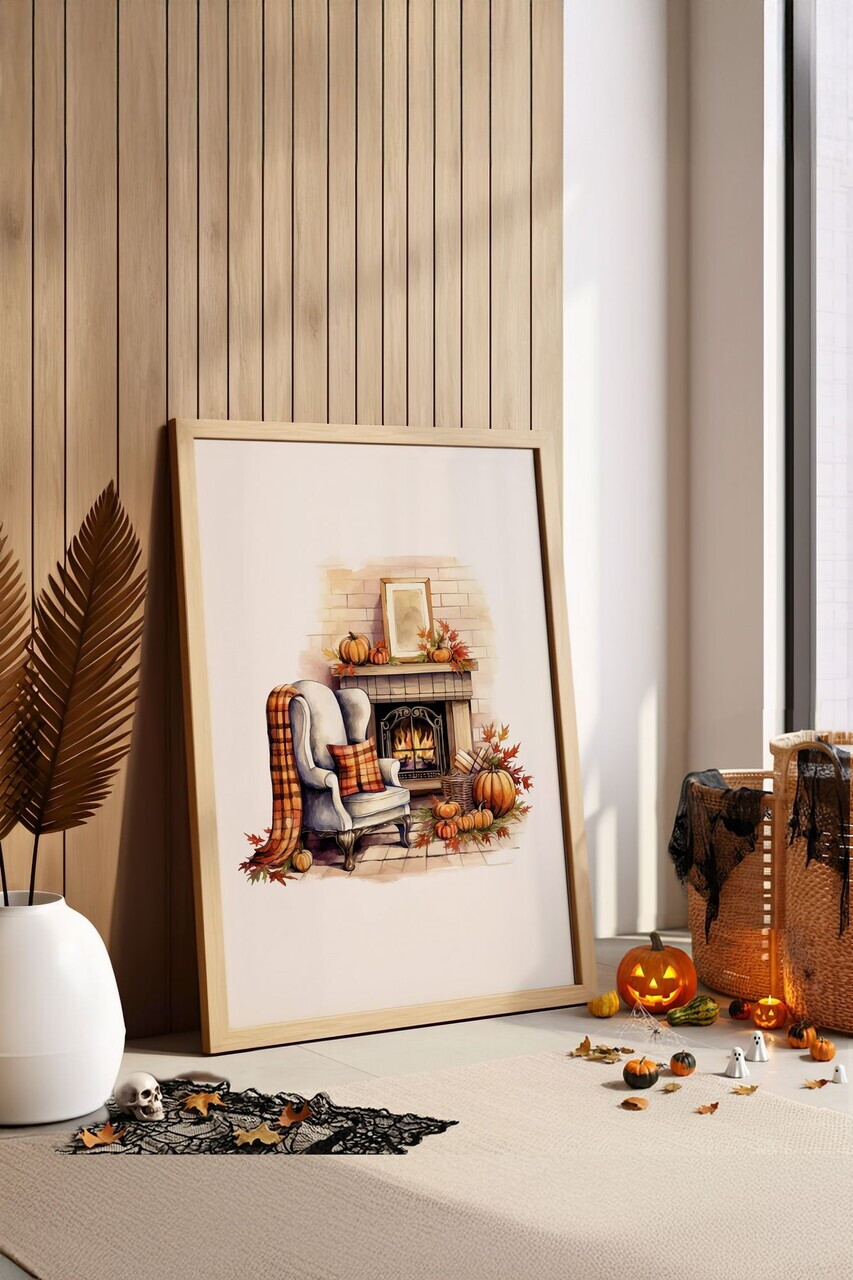 Tablou decorativ, Arthllwnmodel80-5070, MDF, Multicolor — imaginea 2