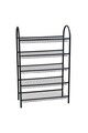 Pantofar, Puqa Design, Roger, 69x29x20 cm, Metal, Negru