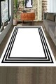 Covor, CLR-0000670-018, 160x250 cm, Poliester, Alb