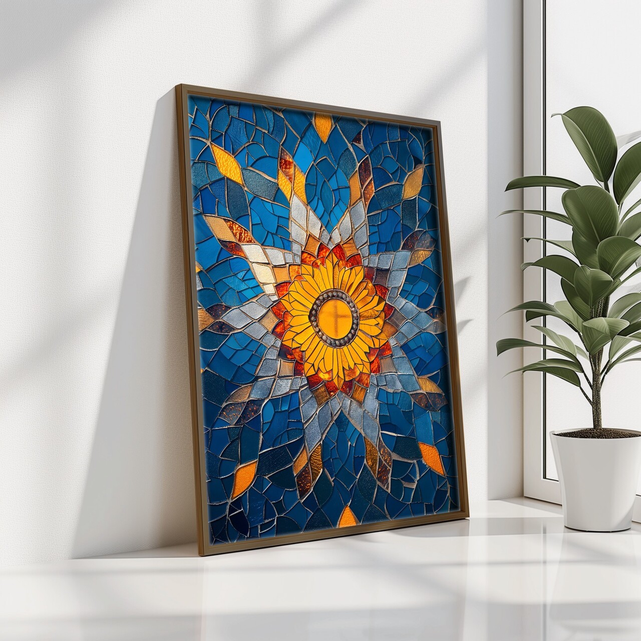 Tablou decorativ, GE067-L, Lemn, Multicolor - view 3