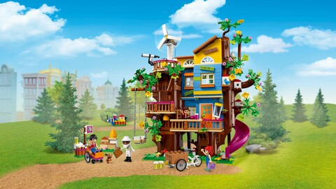 Jucarie - Casa din copac a prieteniei, LEGO, plastic