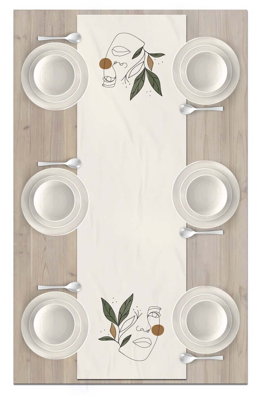 Traversa de masa, Artrunmin-106, 40x135 cm, Poliester, Multicolor — imaginea 2
