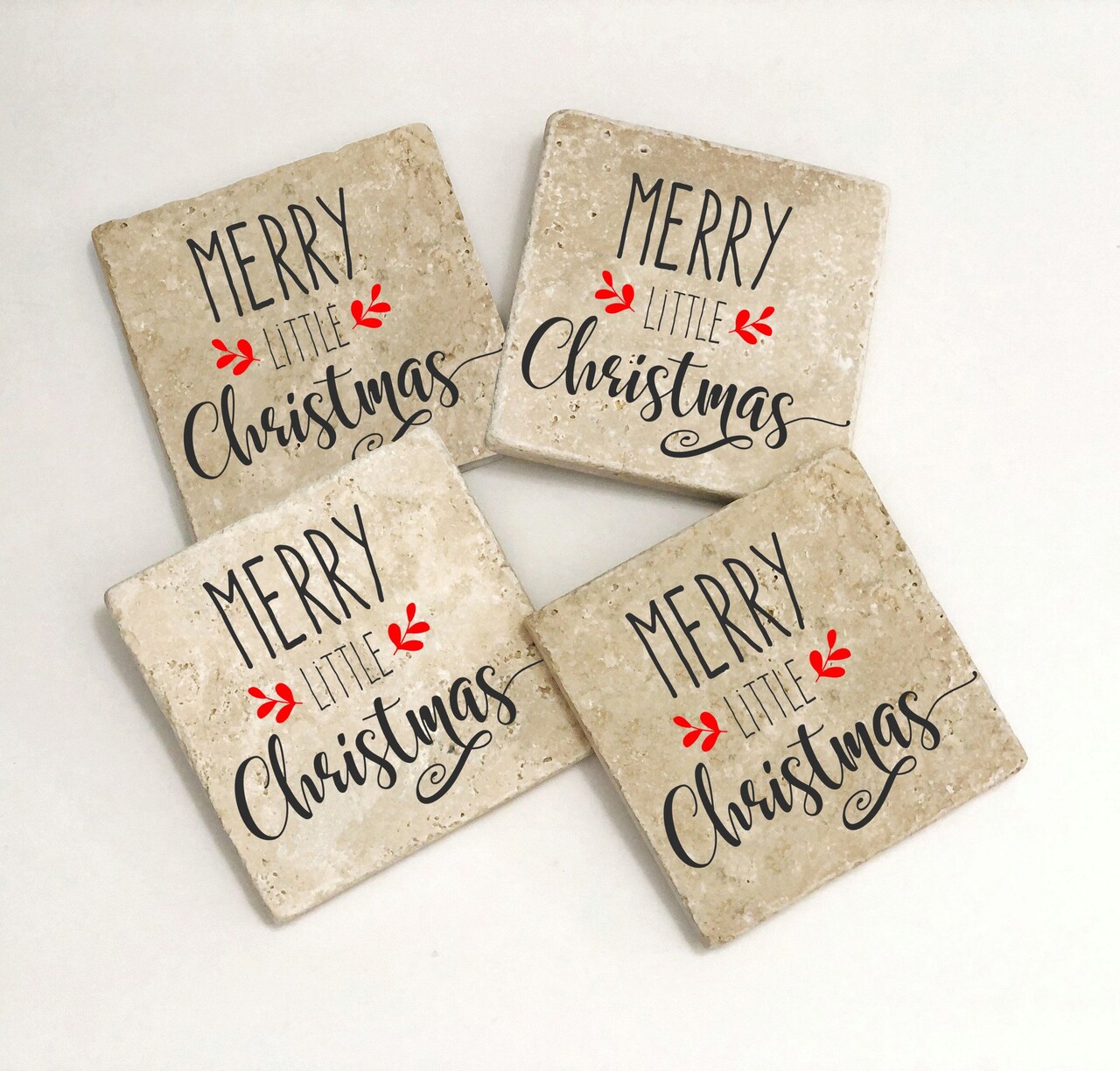 Set suporturi de pahare, Hermia, 366TYR1203, 10 x 10 x 1 cm, 4 piese, Multicolor - view 2