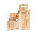 Scaun pentru copii, Rosewood, BLTYZ-AKTV035, 43.5x36x34 cm, Stejar
