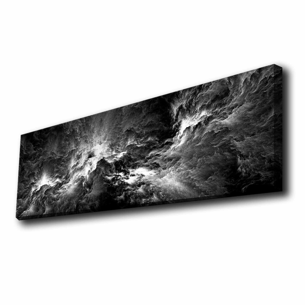 Tablou decorativ cu lumina LED, 3090KTLGDACT, 30 x 90 cm, Multicolor - view 3