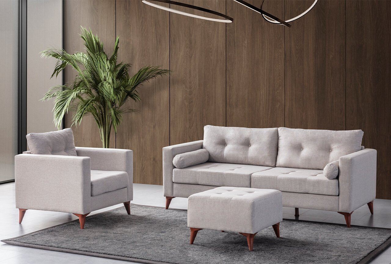 Fotoliu, Atelier del Sofa, 752EST1709, Lemn de carpen;PAL, Crem - view 4