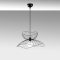 Lustra, Farac - 6390 , Tatum, 50 x 50 x 41-121 cm, 1 x E27, 40W, negru