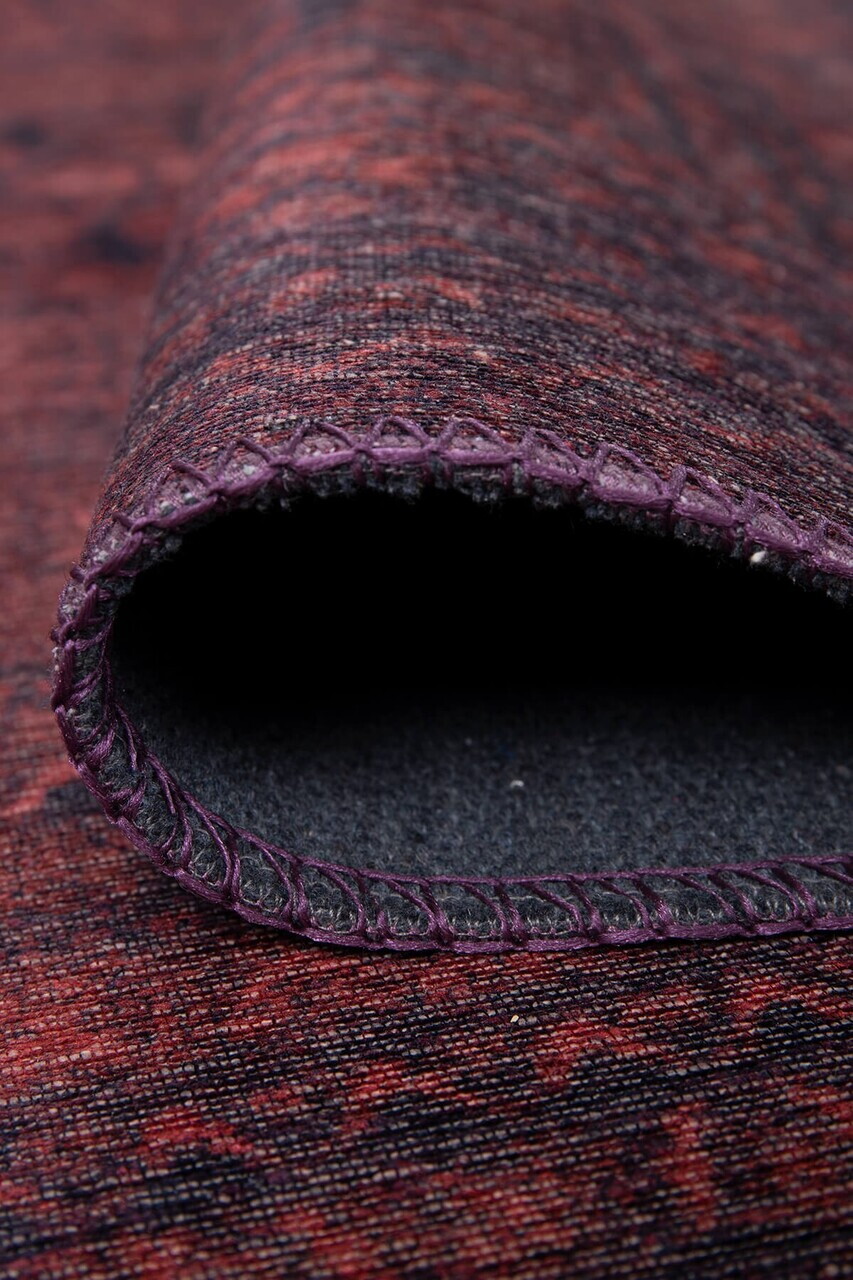 Covor, Folk Chenille, 210x310 cm, Poliester, Rosu — imaginea 3