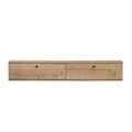 Comoda TV, Nordure, Ligne 160, 160x25x25 cm, Maro