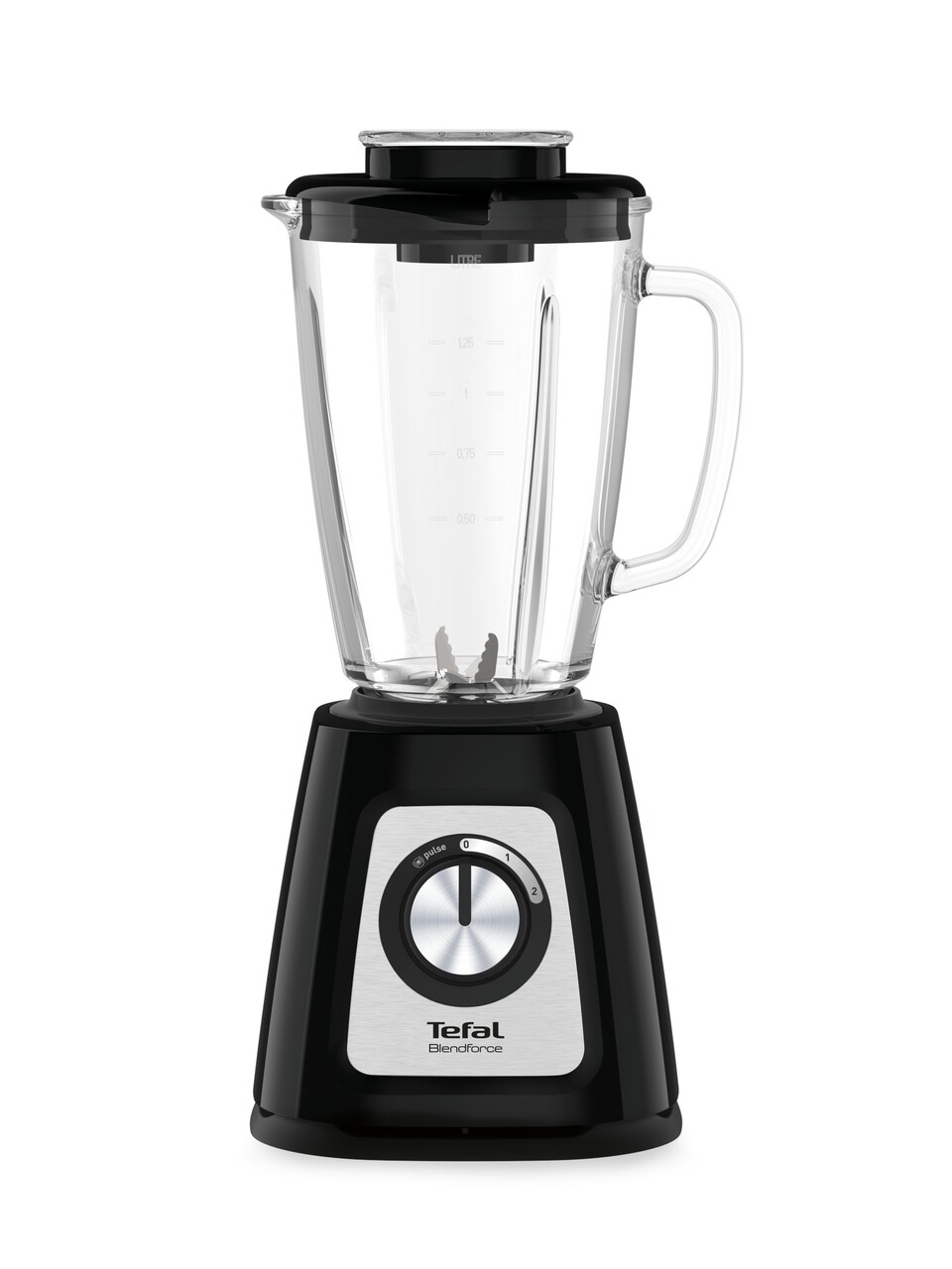 Blender, Tefal, Blendforce 2 BL435831, 800 W, negru/argintiu