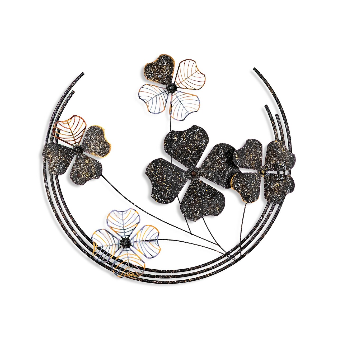 Decoratiune de perete, Haiyang 3, Dimensiuni: 70 x 62 x 4 cm, Multicolor - view 6