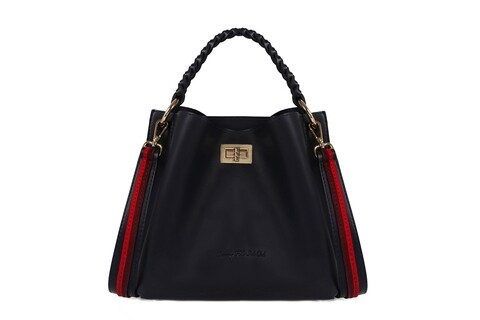 Geanta Beverly Hills Polo Club, 802, piele ecologica, bleumarin