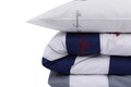 Lenjerie de pat pentru o persoana, 2 piese, 140x200 cm, 100% bumbac ranforce, Beverly Hills Polo Club, BHPC 008, rosu