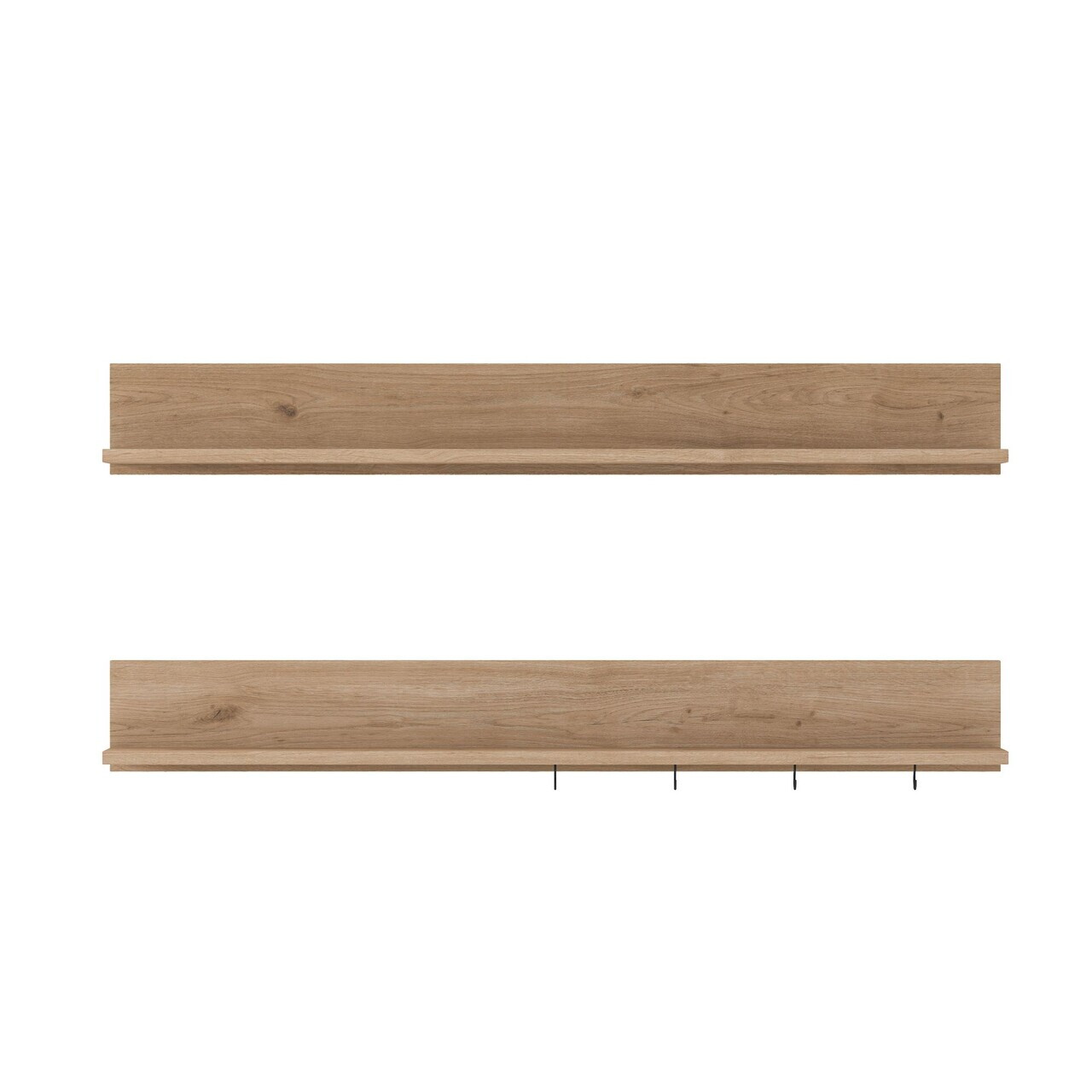 Raft de perete, Hanah Home, AE107, 120x15x14.8 cm, PAL melaminat, Maro - view 8