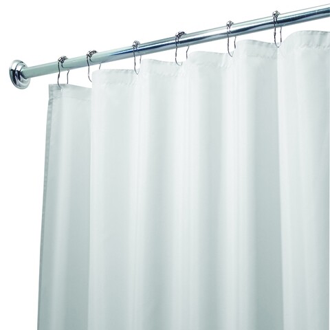 Perdea de dus poly, idesign, 183x183 cm, poliester, alb