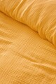 Cuvertura matlasata dubla, Muslin - Yellow (220 x 250), DC Home, Bumbac 