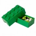 Cutie de depozitare Classic, LEGO, 950 ml, polipropilena, verde