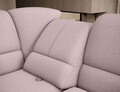 Coltar extensibil stanga 3 locuri ELTAP, LT-101GO, Siber, 270x186x93 cm, lemn/poliester, roz deschis