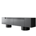 Comoda TV, Bexley, Bohem, Antracit / Negru