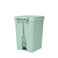 Cos de gunoi cu pedala, Brabantia, StepUp, 25 L, 35.2x28x40.9 cm, polipropilena, verde jad