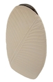 Vaza decorativa Dune High, Mauro Ferretti, 31x13x53.5 cm, fier, crem