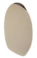Vaza decorativa Dune High, Mauro Ferretti, 31x13x53.5 cm, fier, crem