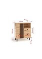 Comoda ADRK, Livia 01, 80x40x92.5 cm, PAL laminat, artisan