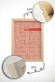 Tablou decorativ, Lmnmdl13, MDF, Multicolor