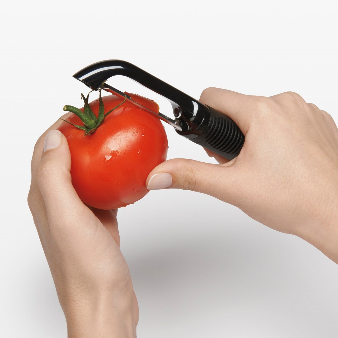 Decojitor inox, lama serata, 17,8 cm, "Good Grips" - OXO - imagine 5