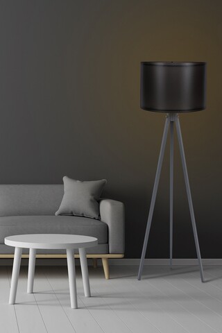 Lampadar, 112, fullhouse, 38 x 145 cm, 1 x e27, 60w, negru/gri