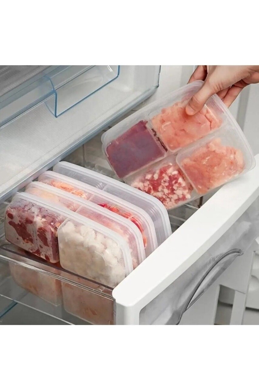 Set recipiente depozitare, Hermia, 200BYR1107, Transparent - imagine 7