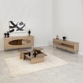 Consola, Neostill, Lago, 180x80x40 cm, MDF , Bronz / Aur