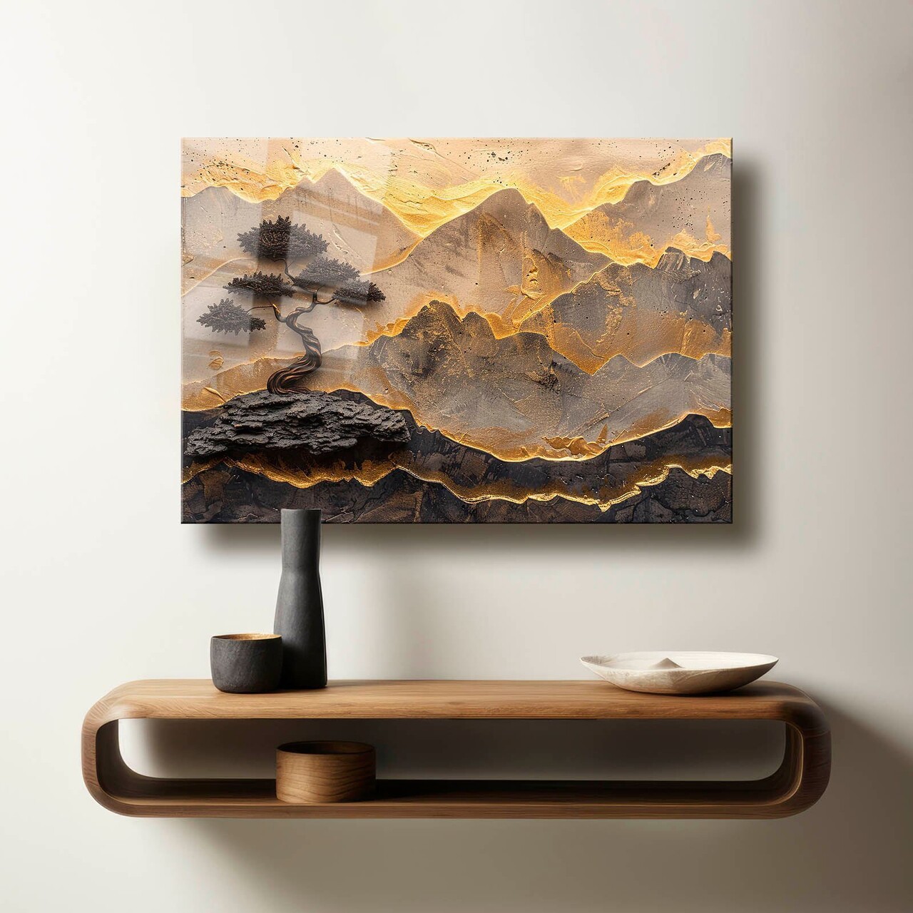 Tablou decorativ Camtbl-078 70 x 100 cm Multicolor