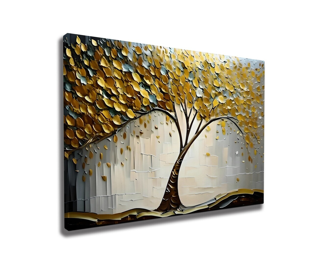 Tablou decorativ, WY344 (50 x 70), Amestec bumbac, Canvas imprimat, Multicolor — imaginea 4
