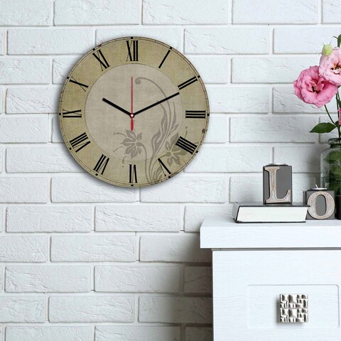 Ceas de perete, 3030ms-083, mdf, ø30 cm, multicolor