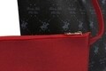 Geanta cu portofel Beverly Hills Polo Club, 790, piele ecologica, negru/rosu