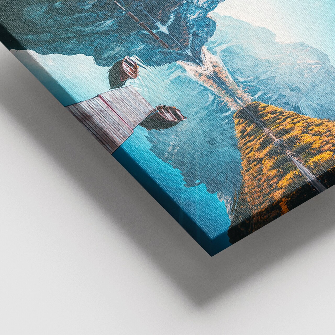 Tablou decorativ DEV02512100140 Cadru: 100% LEMN (Grosime: 3-4 cm) Multicolor