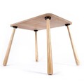 Set masa si scaun pentru copii, Rosewood, BLTYZ-AKTV059, Stejar