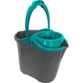Galeata cu storcator Cubio, Jotta, 14 L, gri/albastru