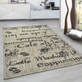 Covor pentru bucatarie Sharp, Decorino, 160x230 cm, polipropilena, grej