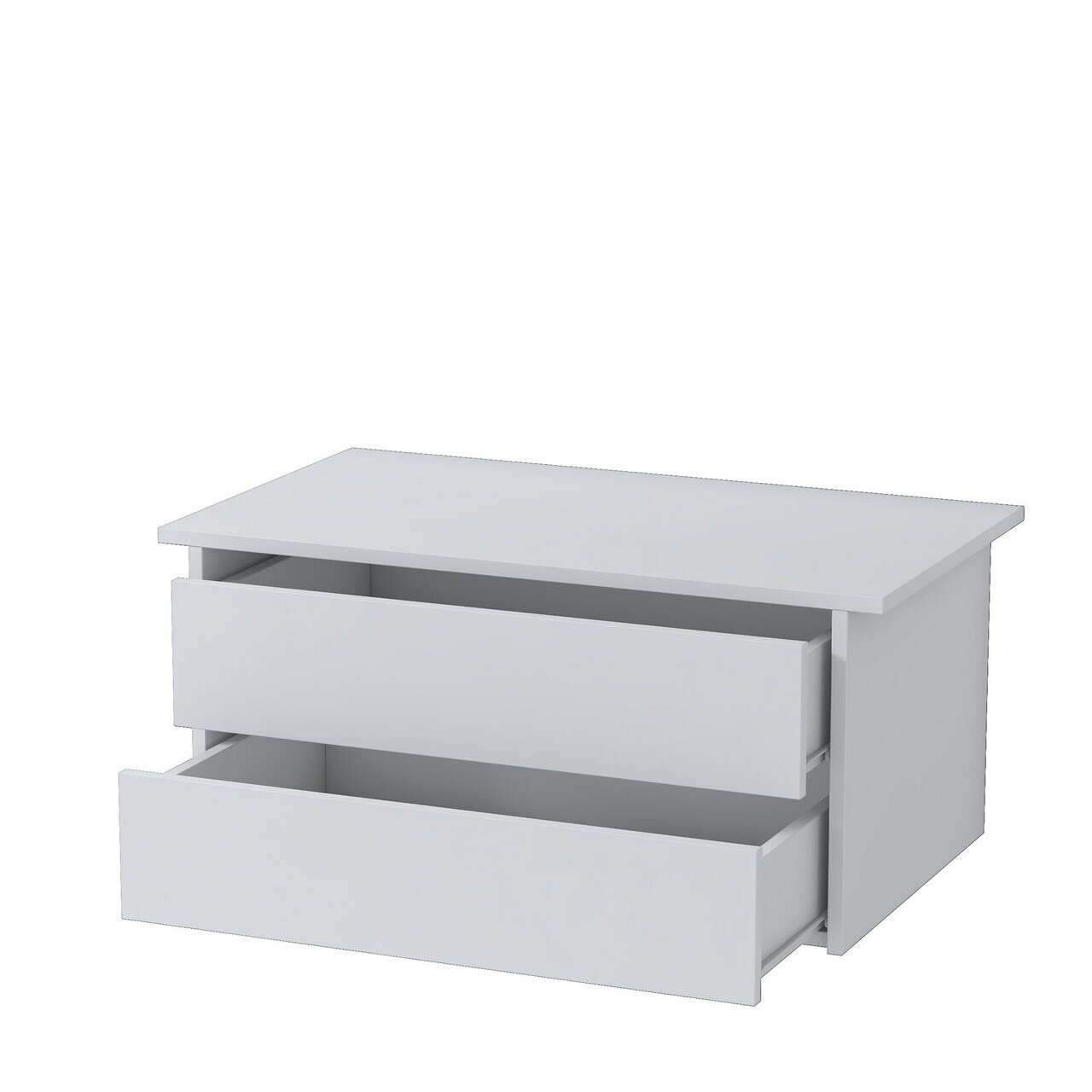 Dulapior, Hanah Home, BA139, 86.2x39.8x50 cm, PAL melaminat, Alb - view 8