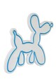 Decoratiune luminoasa LED, Balloon Dog, Benzi flexibile de neon, DC 12 V, Albastru