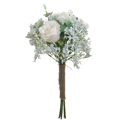 Buchet flori artificiale Grace, InArt, 10x10x38 cm