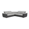 Coltar extensibil 5 locuri ELTAP, Fed-29, Federico, 266x266x102 cm, lemn/poliester, roz inchis