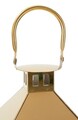 Set 3 felinare Gold, Mauro Ferretti, 18x19x61 cm, fier/sticla, auriu