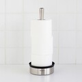 Suport role rezerva hartie igienica, Brabantia, Profile Brilliant Steel, 15.5x14x38.3 cm, otel, argintiu