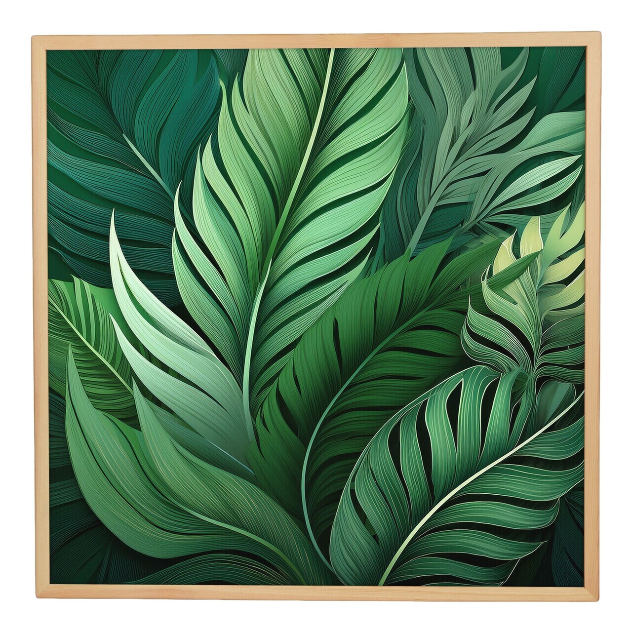 Tablou decorativ, Cc-K-Ah-1004, Canvas, Cadru: 100% LEMN (Grosime: 18 mm), Multicolor - view 2